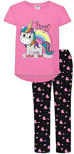 Unicorn Pyjamas For Women | Girls | Pink & Black