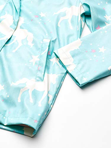 Spotted Unicorn Raincoat | Blue | Kids