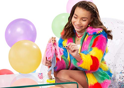 Gift For Girls | Barbie Doll With Unicorn Pig Toy