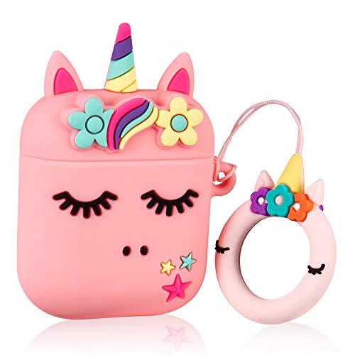 Cute Unicorn Pink AirPod Case