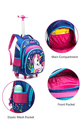 Unicorn Rolling Wheels Hand Luggage