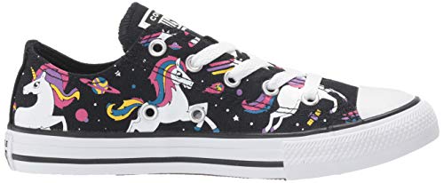 Converse Girls' Chuck Taylor All Star Unicorns Sneaker | Black