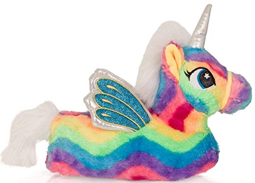 Novelty Rainbow Unicorn Slippers For Women