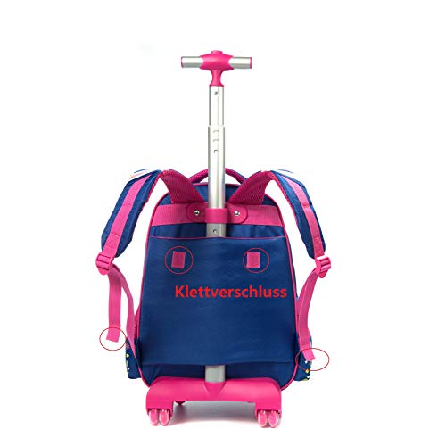 Set Of 3 Unicorn Hand Luggage Suitcases