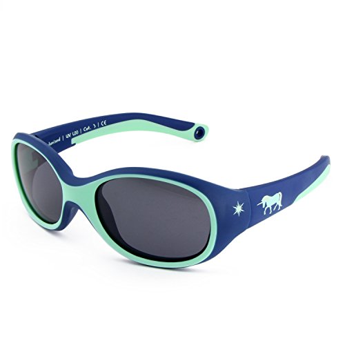 Blue unicorn kids sunglasses