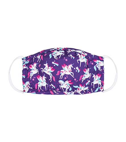 Hatley Kids Unicorn Face Mask Purple