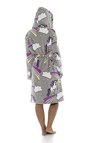 Hooded Unicorn Dressing Gown Mum & Daughter