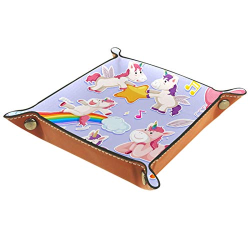 MUMIMI Jewelry Dish Trinket Tray Home Decor Wedding Gift For Her Small Ring Holder Unicorn Character