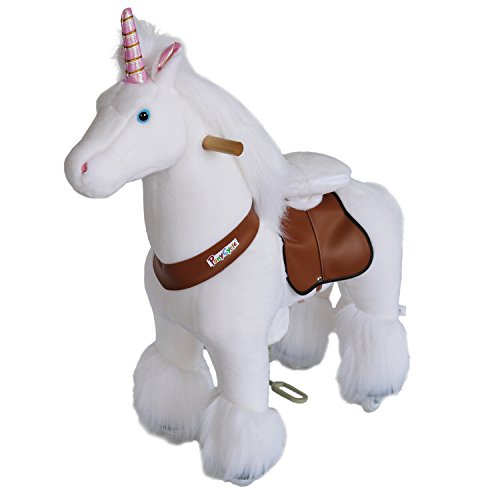 Ride On Unicorn Horse | Walking Animal Plush Toy |  Age 3-5 | Gift