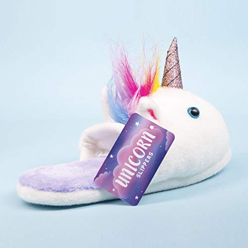unicorn slippers cute