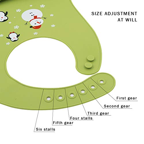Assorted Design Silicone Baby Bibs | Waterproof | Unicorn Design