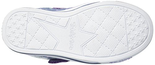 Girls Sparkle LITE-Unicorn Craze Sneaker | Denim | Skechers