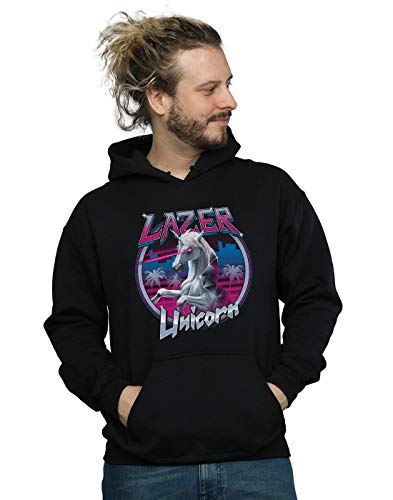 Vincent Trinidad Men's Lazer Unicorn Hoodie Black
