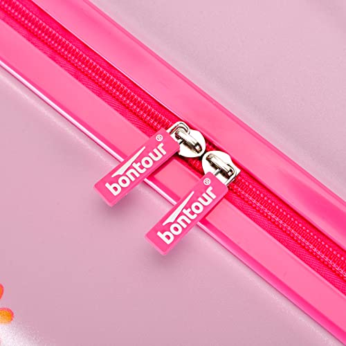 Set Of 2 Unicorn Suitcases | Pink