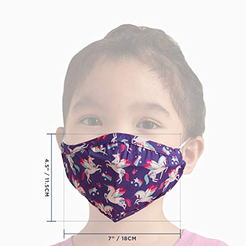 Kids Unicorn Face Mask