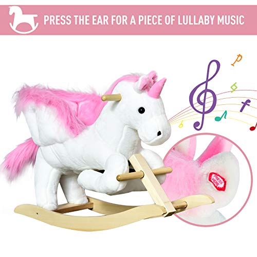 Unicorn Rocker Plush With Music 