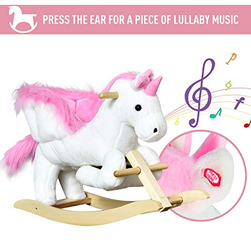 Unicorn Rocker Plush With Music
