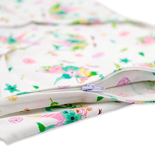 Unicorn Zipped Swaddle Blanket