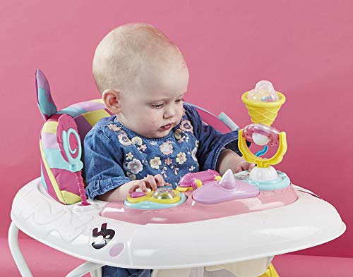 Unicorn 2 In 1 Babies Walker Rocker | Pink Rainbow | MyChild