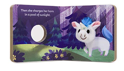 Unicorn Finger Puppet Book | Hard Board Book