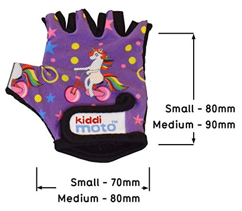 Unicorn Kids Cycling Gloves | Unicorn Design | 2-5 years