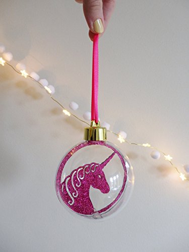 Christmas Tree Unicorn Baubles 