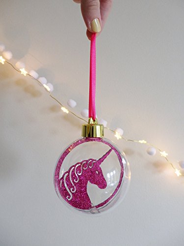 Christmas Tree Unicorn Baubles