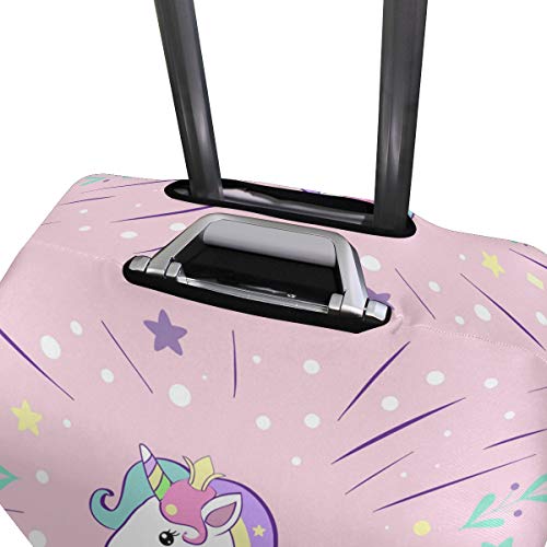 Rainbow Unicorn Suitcase Cover