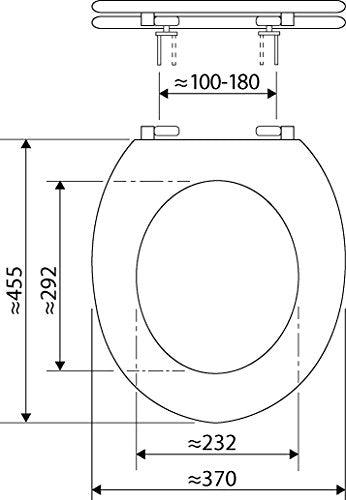 Unicorn Toilet Seat w Soft Close Mechanism - Pink