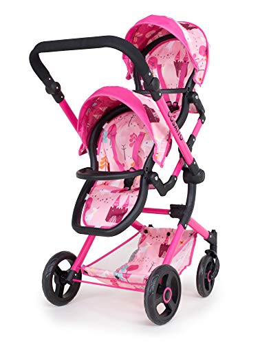 Girls Unicorn Pattern Dolls Buggy