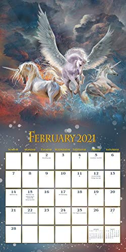 Magical 2021 Unicorn Calendar