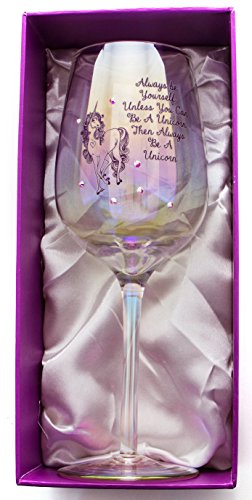 Unicorn Wine Glass