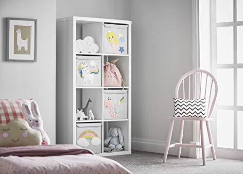 Unicorn Storage Box Toys Grey
