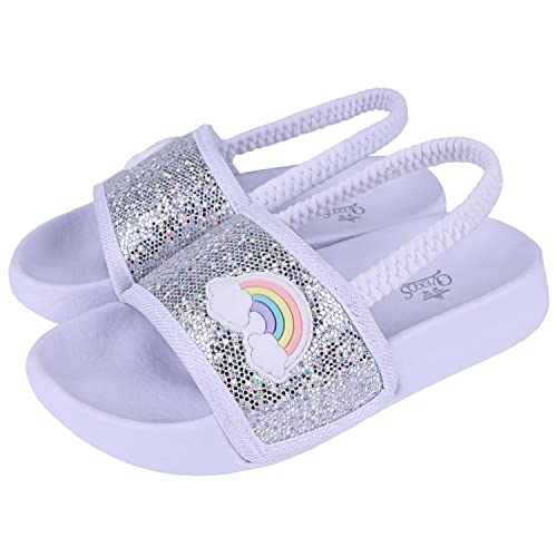 Sequined Rainbow Girls Sliders
