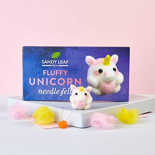 Unicorn Needle Felt Kit | Fluffy Unicorn 