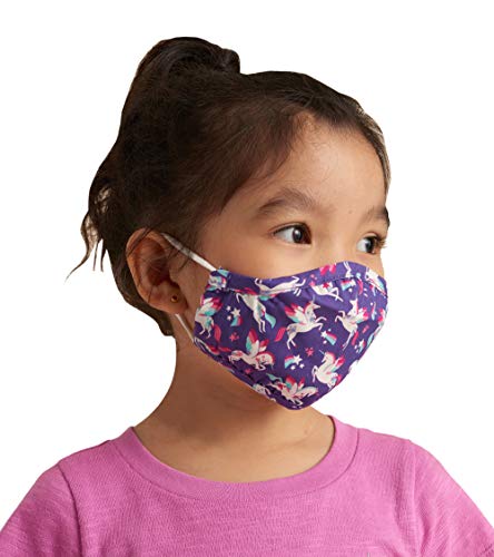 Purple Unicorns Kids Face Mask 