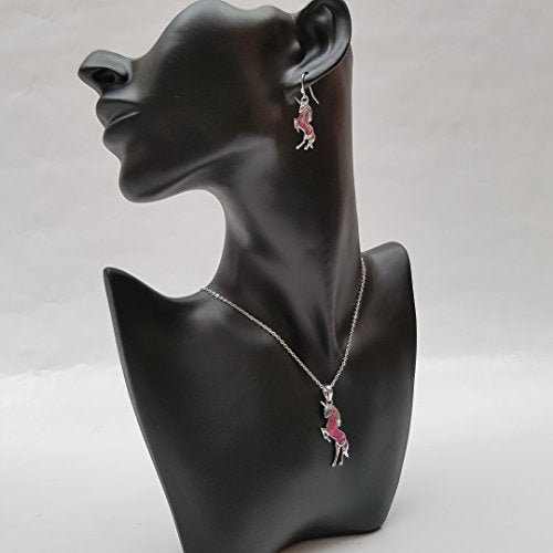 unicorn display necklace
