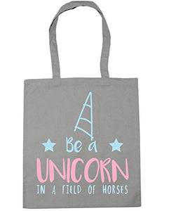 HippoWarehouse Be a unicorn in a field of horses Tote Shopping Gym Beach Bag 42cm x38cm, 10 litres