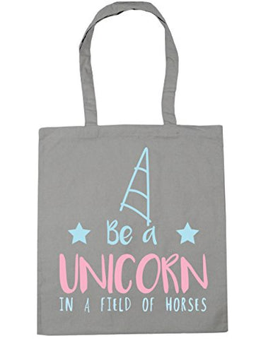HippoWarehouse Be a unicorn in a field of horses Tote Shopping Gym Beach Bag 42cm x38cm, 10 litres