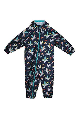 Unicorn Puddle Suit For Kids | Waterproof Children's Rain Coat | Mountain Warehouse