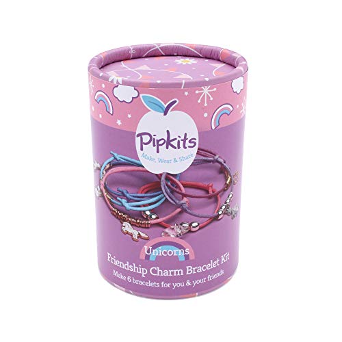 Kids Unicorn Friendship Charm Bracelet Kit For Girls