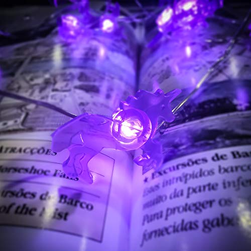 Purple Unicorn Fairy Lights Indoor