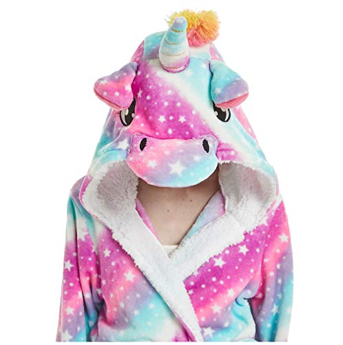 Unicorn Soft Flannel Dressing Gown