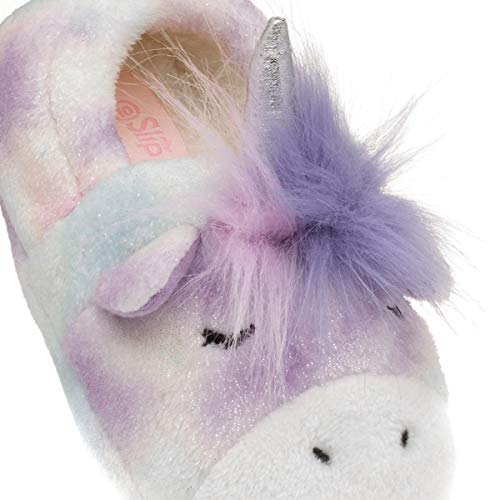 Lilac Unicorn Slippers For Girls | Zone 
