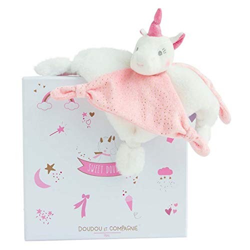 Cuddly Unicorn Comforter | Doudou et Compagnie  | Gift Box