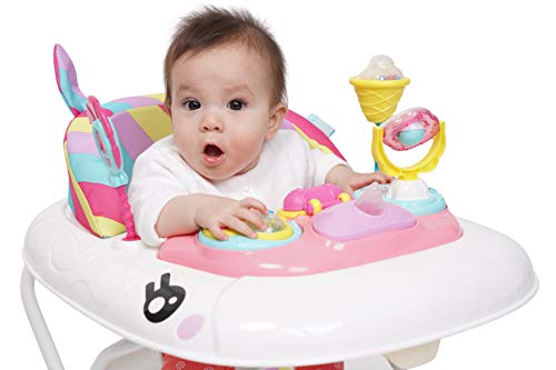 Unicorn 2 In 1 Babies Walker Rocker | Pink Rainbow | MyChild