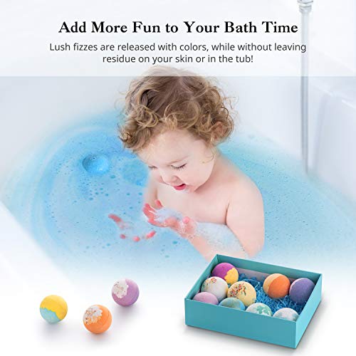 Kids Safe Unicorn Coloured Bath Bombs