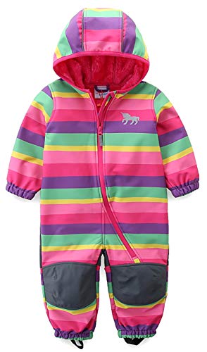 Rainbow Unicorn All In One | Puddle Suit | Multi Coloured
