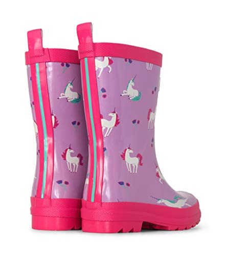 Lilac Unicorn Kids Wellies