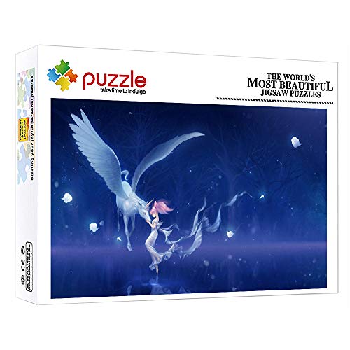Unicorn & Fairy Fantasy 1000 Piece Puzzle For Kids & Adults